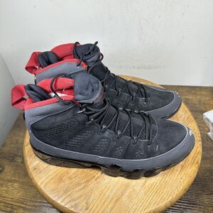 Jordan 9 Retro Charcoal Shoes Mens Size 10.5 Basketball Nubuck 302370-005